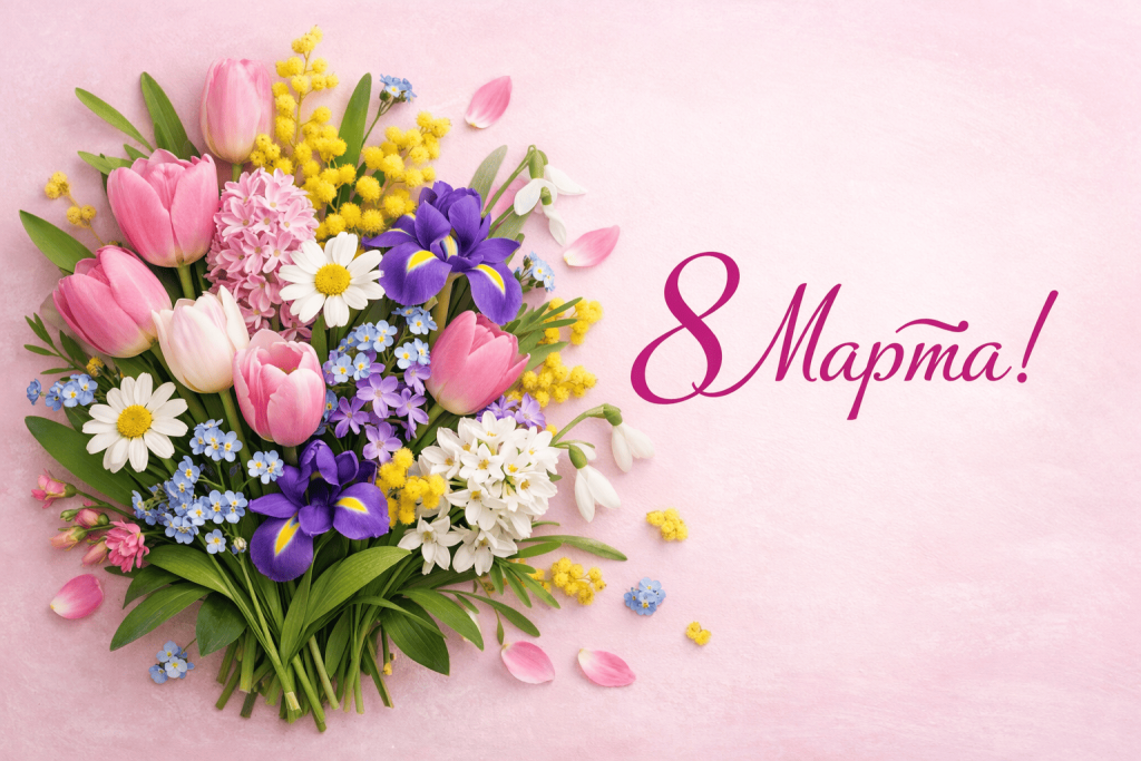 С праздником весны!